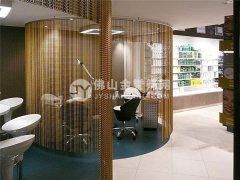 雙鉤鏈裝飾網(wǎng)飯店應(yīng)用案例